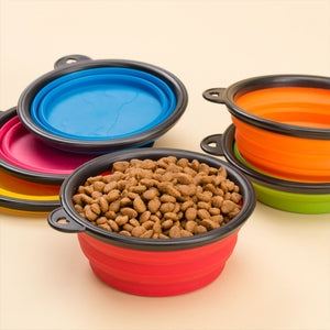 Collapsible Silicone Pet Bowl